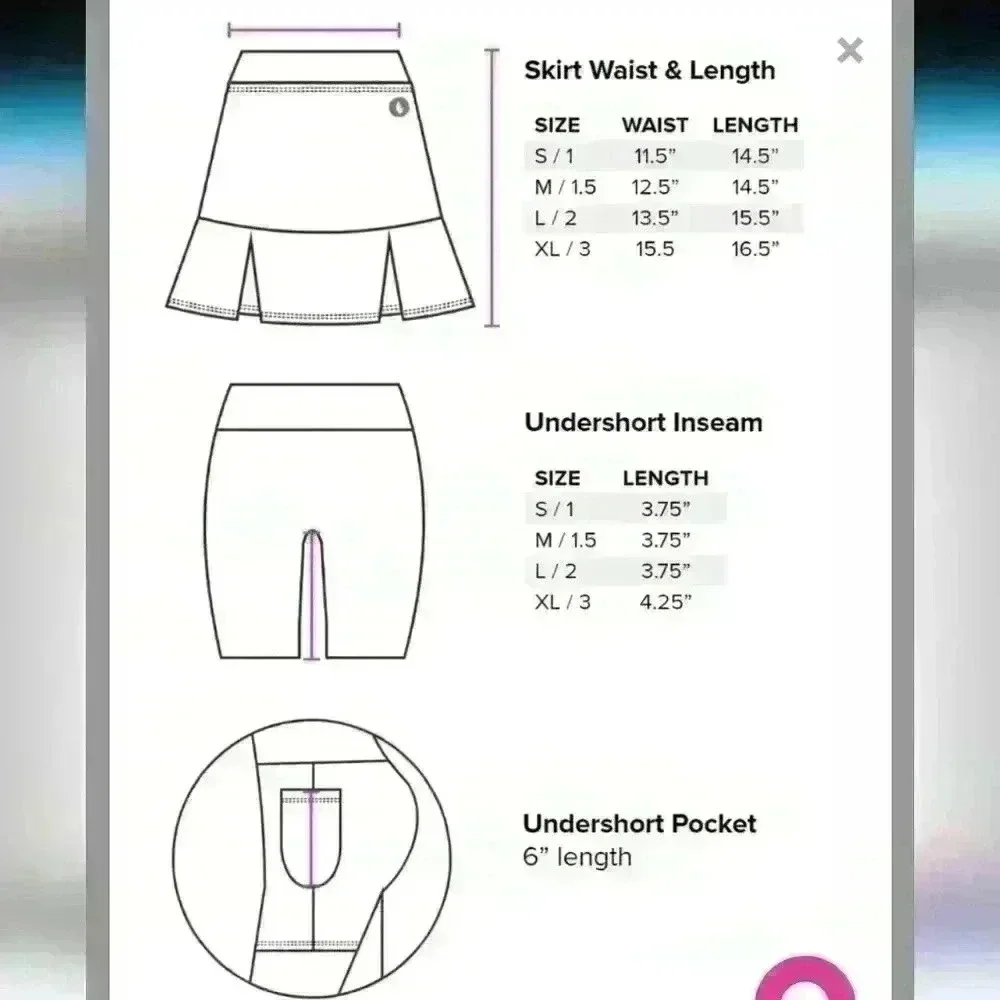 Dona Jo Skirt/Skort